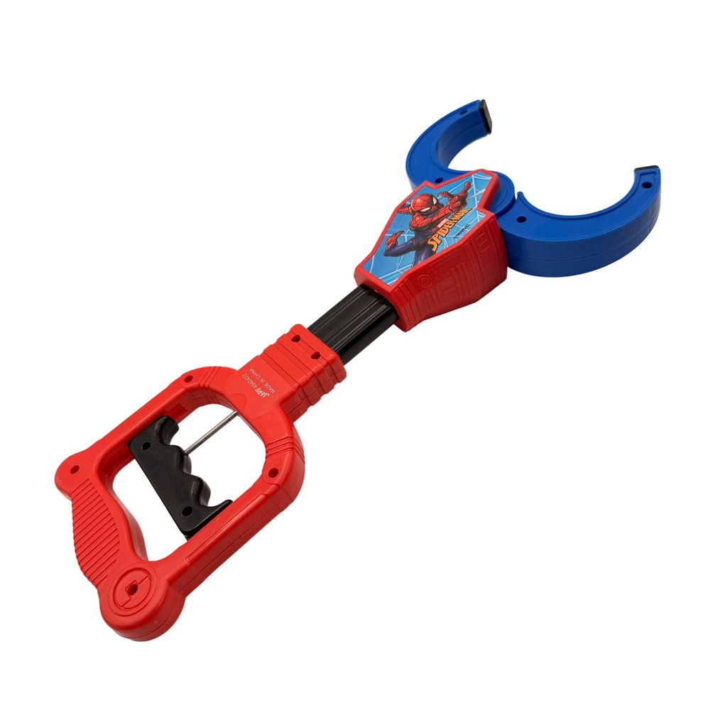 Marvel Spiderman Grabber Claw Toy Red Blue Superhero Reach Tool Superhero Gift